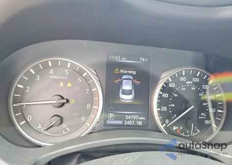 2018 Infi Q50 z USA, uszkodzony, nr VIN JN1EV7AP7JM353179